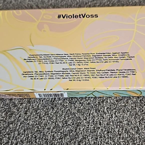 Violet Voss Pretty in Paradise All in One Face & Eye Shadow Palette - Picture 7 of 7